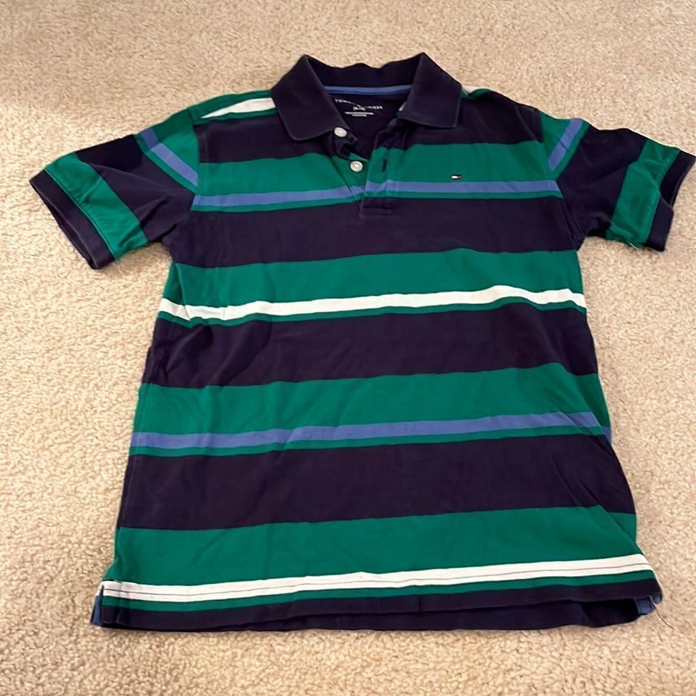 TOMMY HILFIGER SIZE MEDIUM 8/10 SHIRT